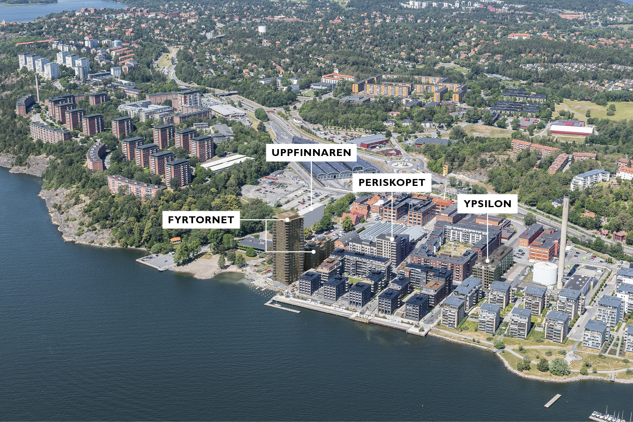 dalenum lidingö karta Nyproducerade bostäder på Dalénum | Lidingö | JM